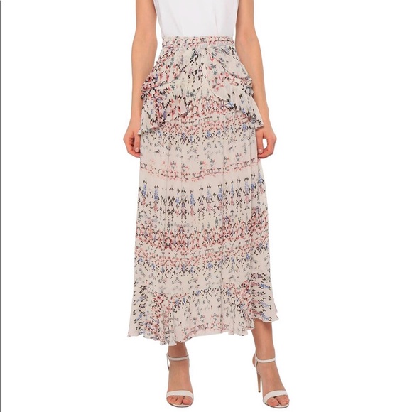 Iro skirt maxi floral. Size 6 NWT